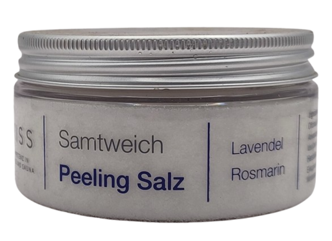 KISS Samtweich Peelingsalz - Lavendel / Rosmarin