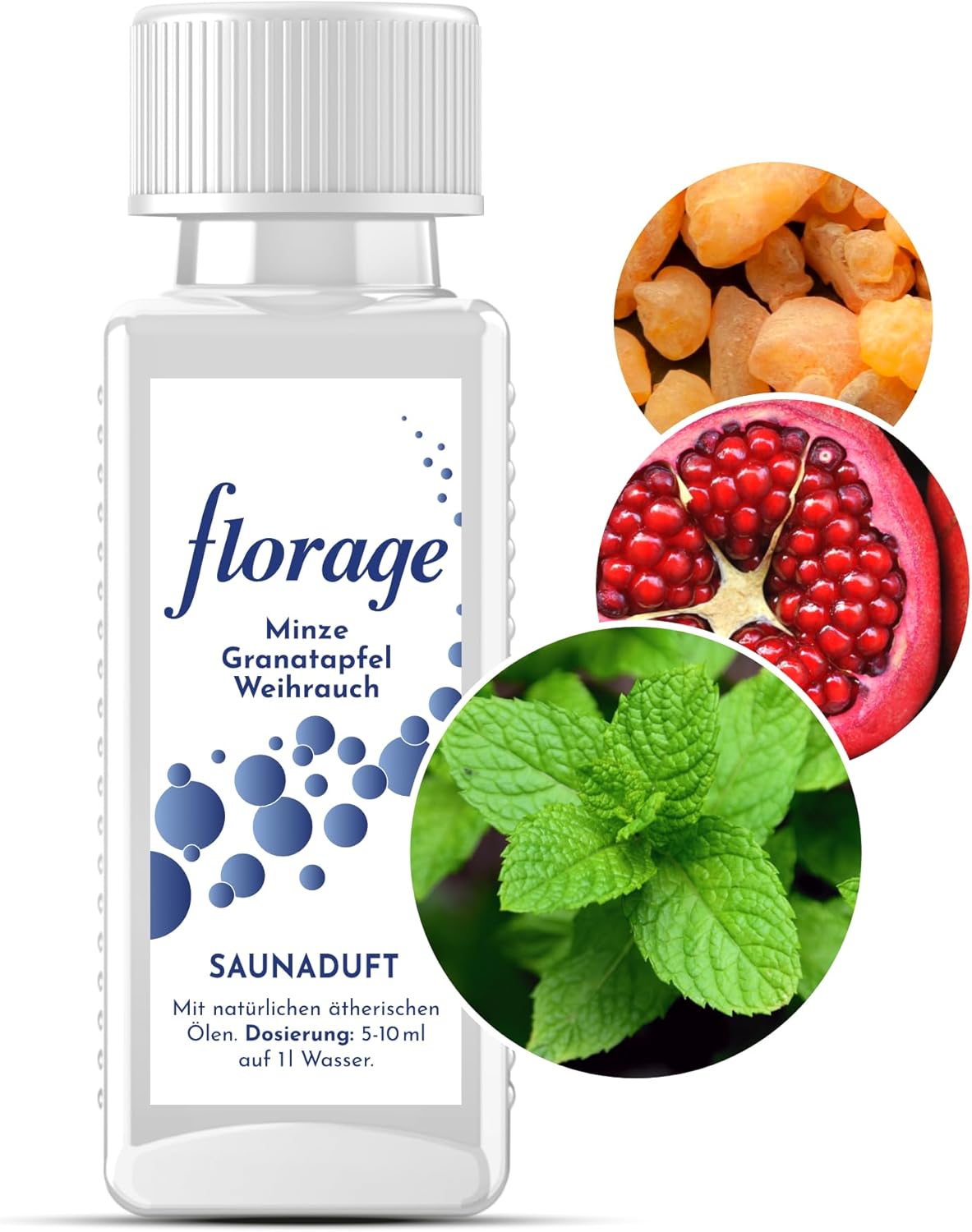 Sauna-Duft-Konzentrat Minze/Granatapfel/Weihrauch